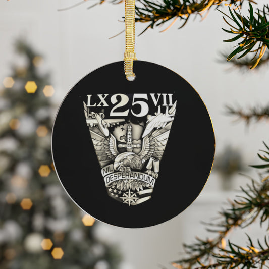 '25 Crest Acrylic Ornaments