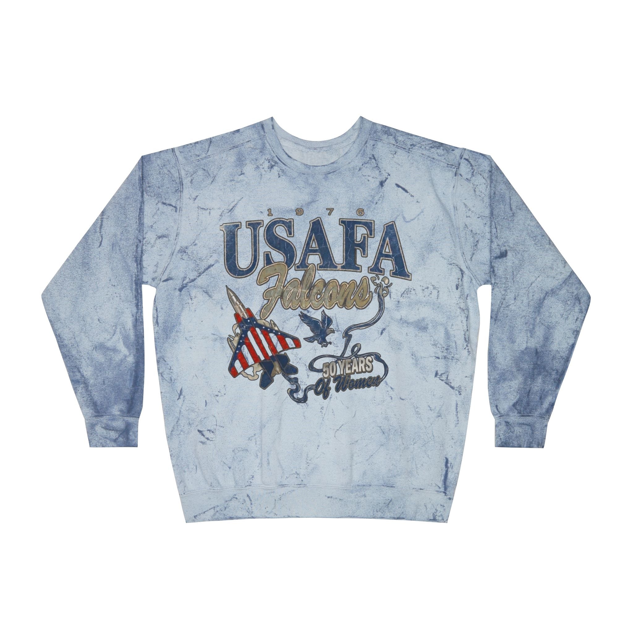 USAFA Women's 50th Anniversary Retro Crewneck Sweatshirt – Wild