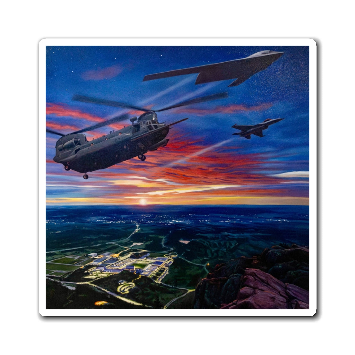 '26 Class Painting Magnet