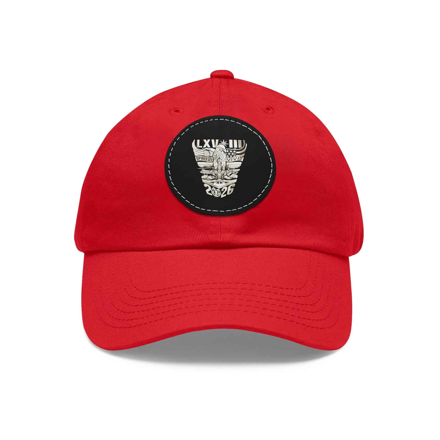 '26 Crest Leather Patch Hat