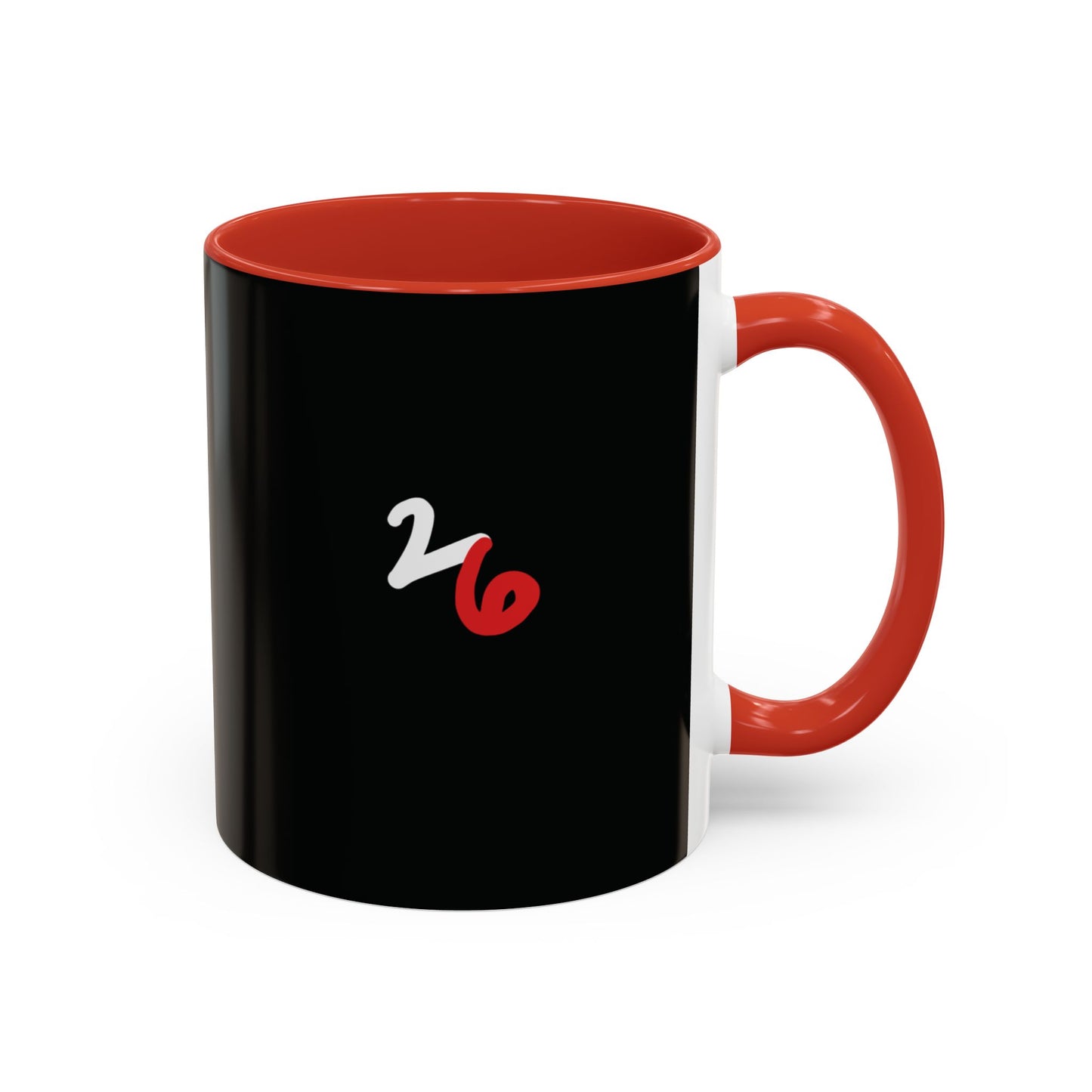 26'  BLACK Two-Tone Coffee Mug