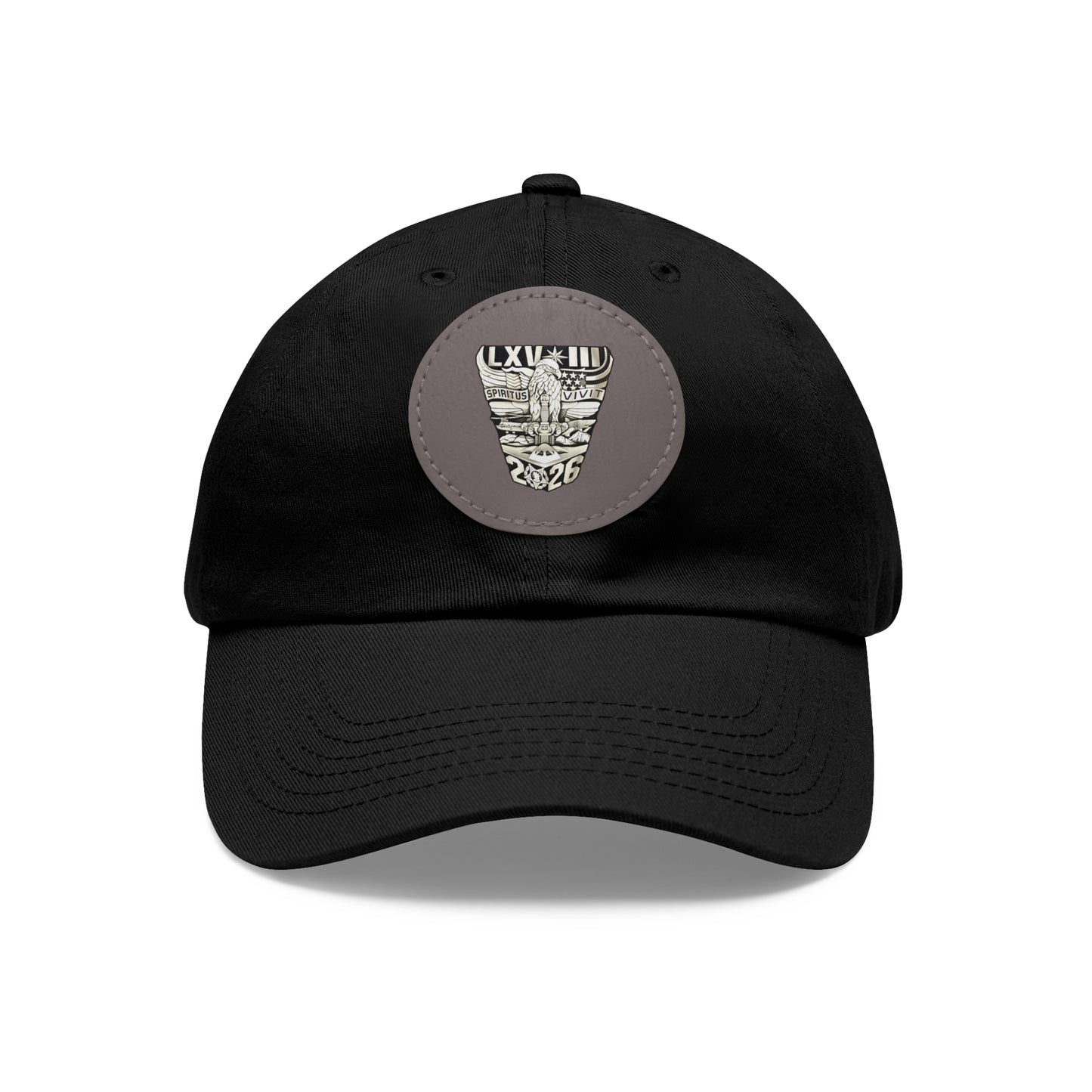 '26 Crest Leather Patch Hat
