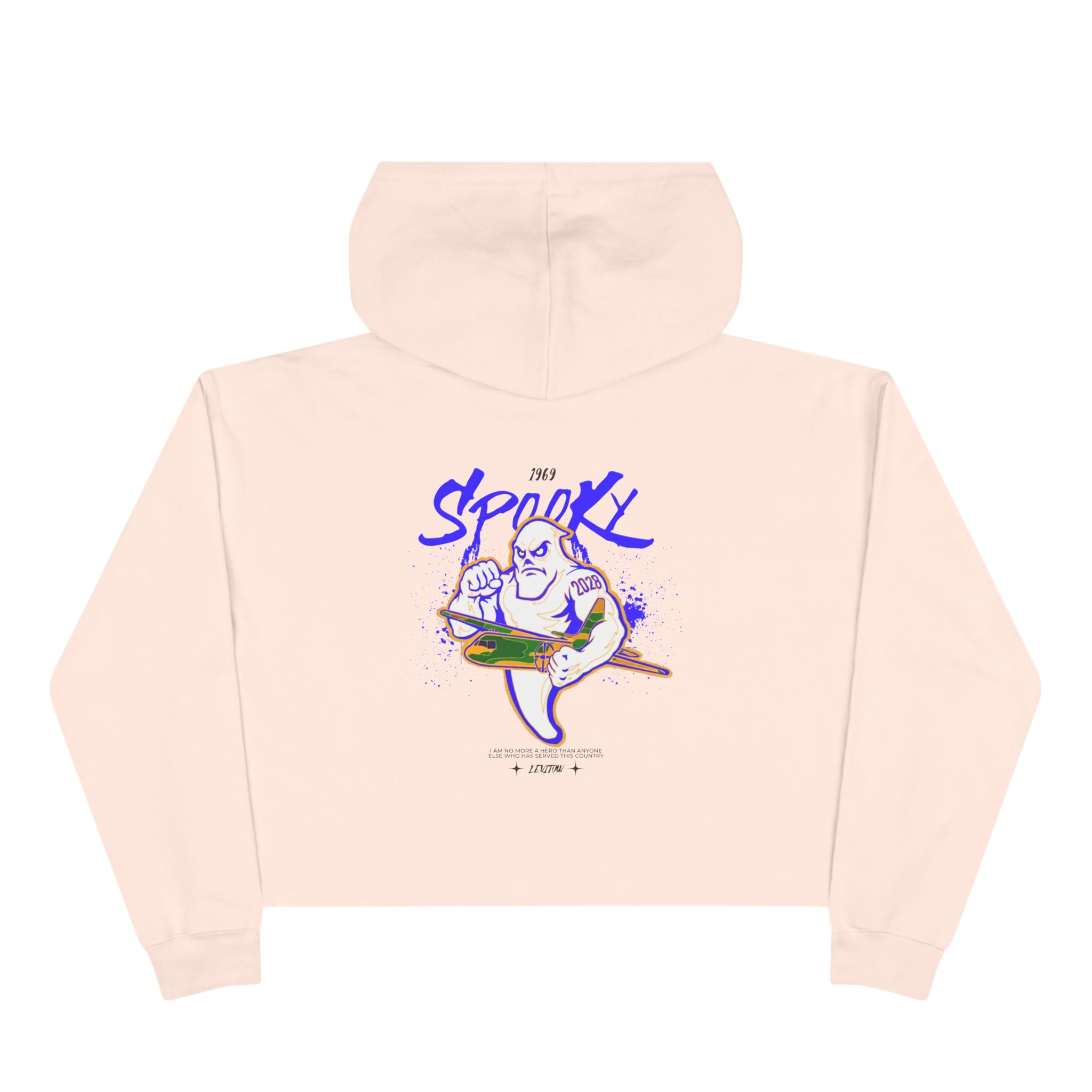 '28 SPOOKY Cropped Hoodie