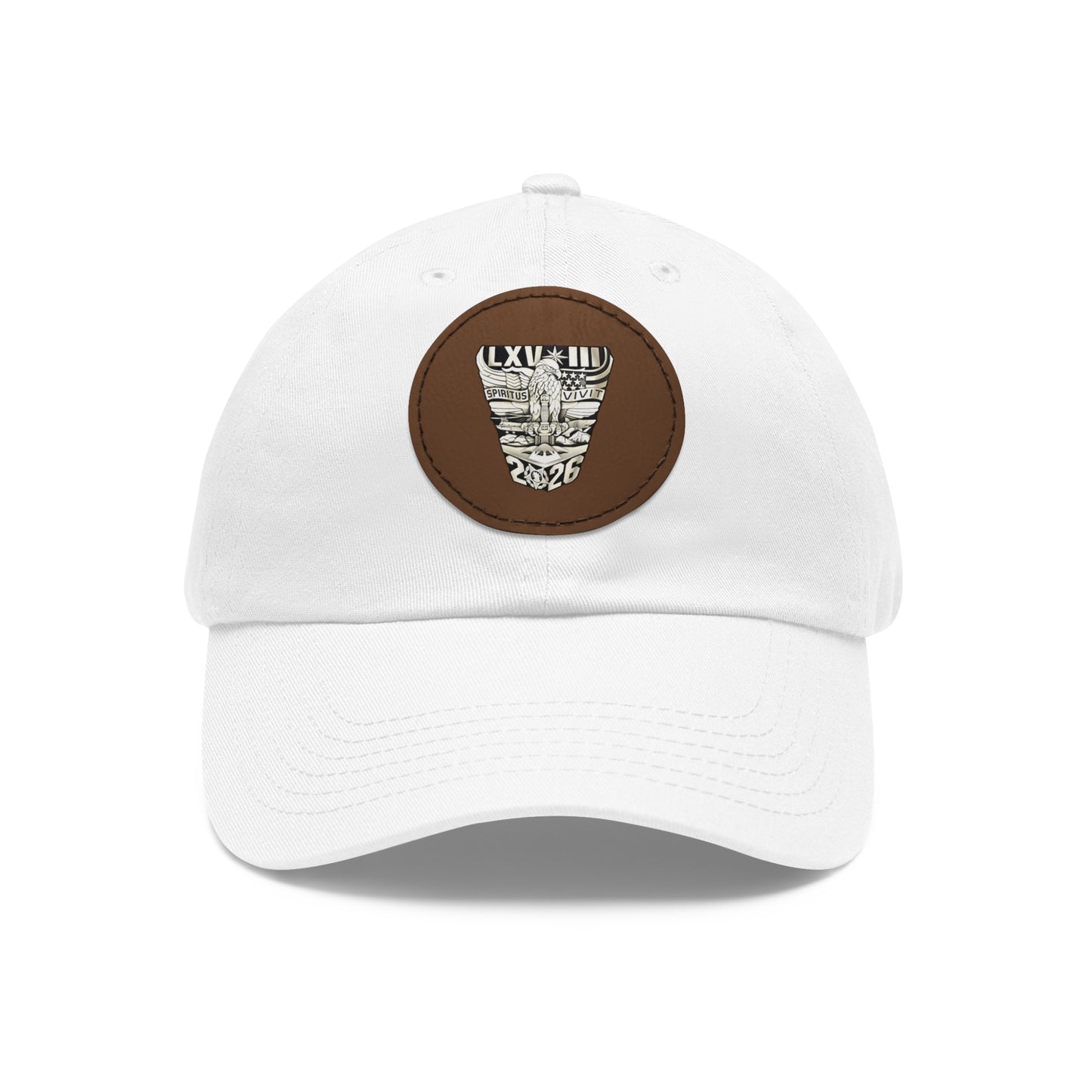 '26 Crest Leather Patch Hat