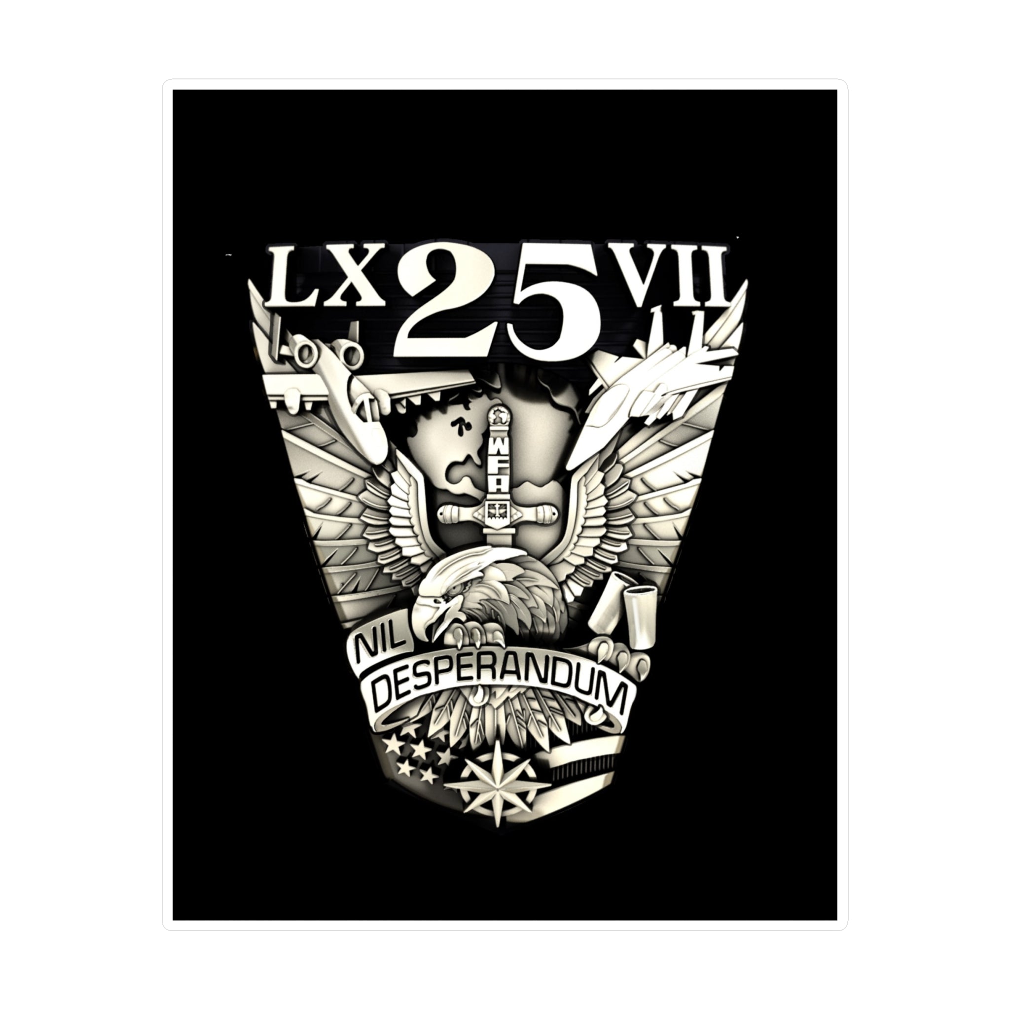 '25 Crest Vinyl Decal