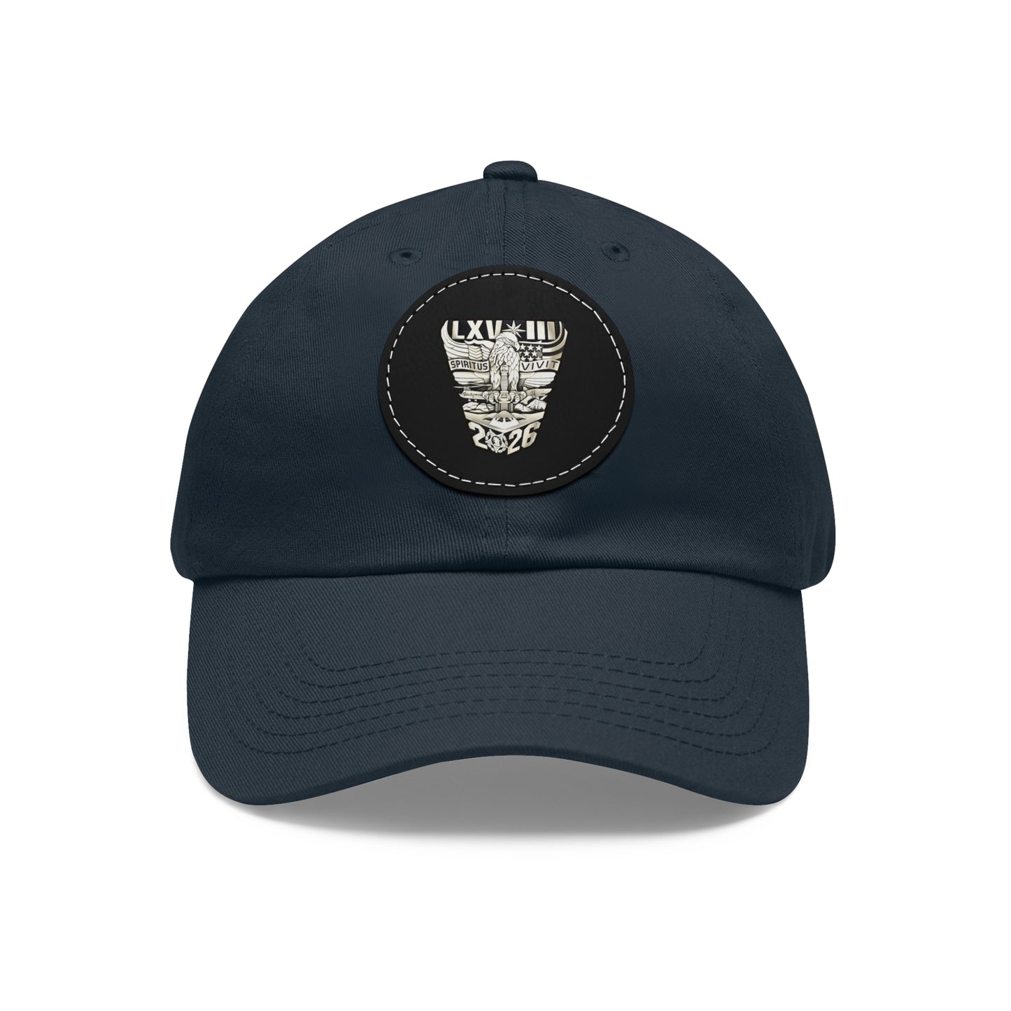 '26 Crest Leather Patch Hat