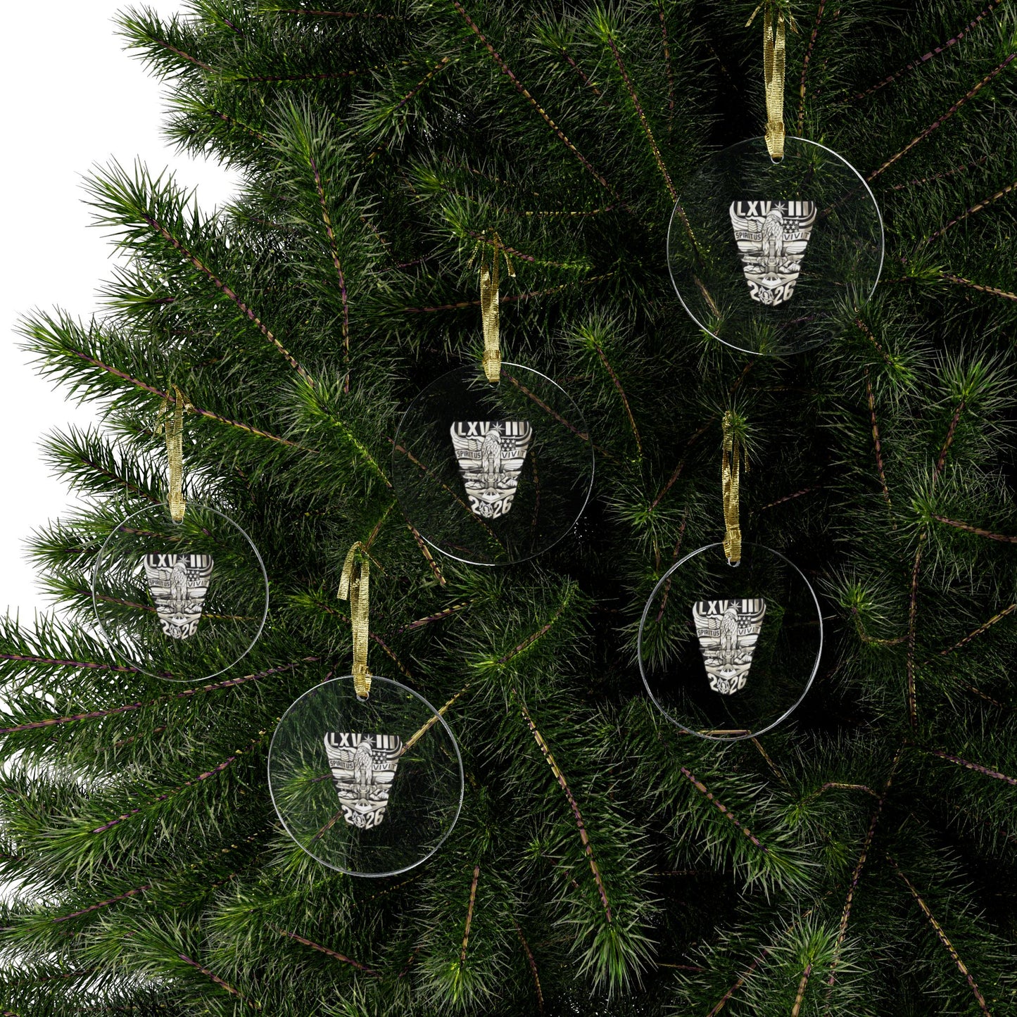 '26 Crest Acrylic Ornaments