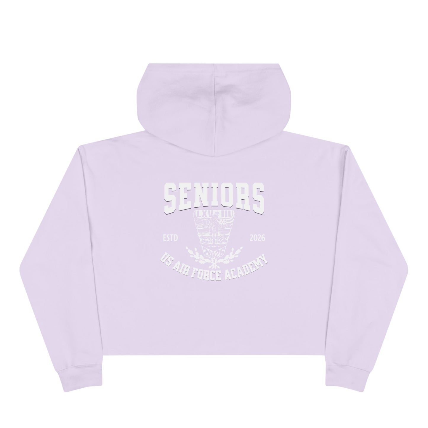 '26 Crest Cropped Hoodie