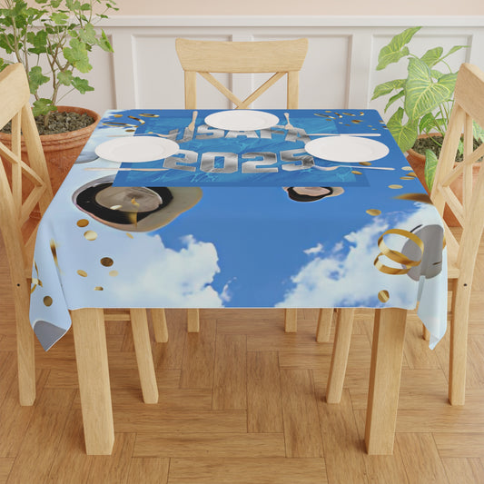 '25 Graduation Tablecloth