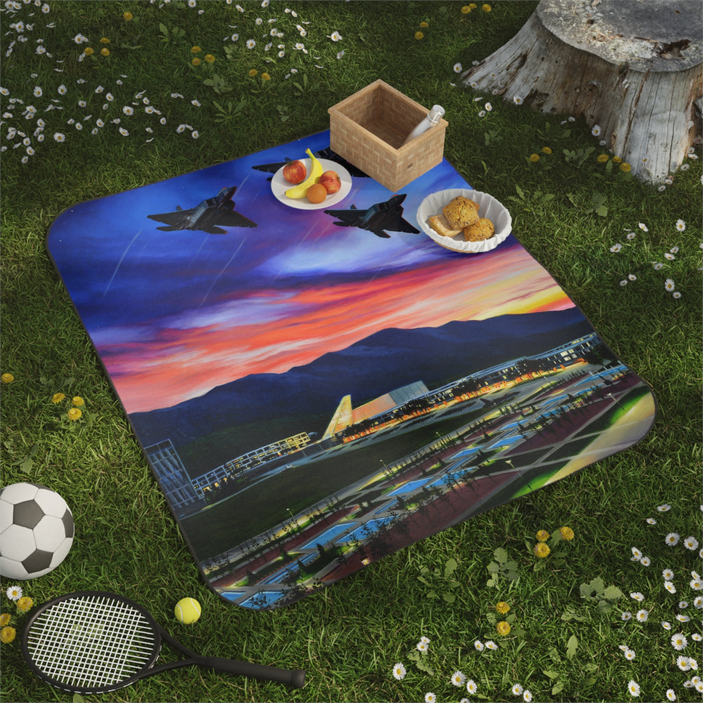 '24 Class Painting Picnic Blanket