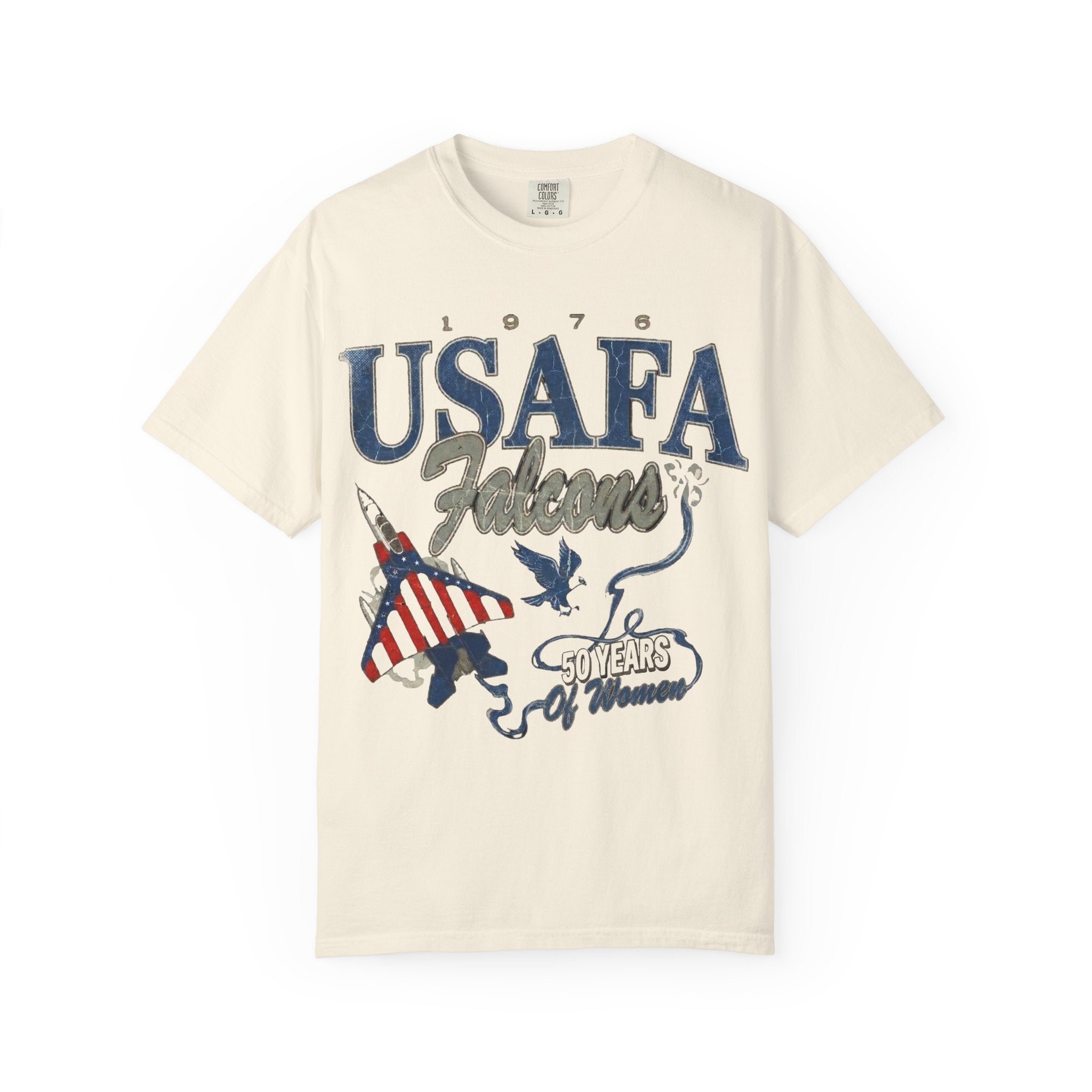 USAFA Women's 50th Anniversary Retro T-Shirt