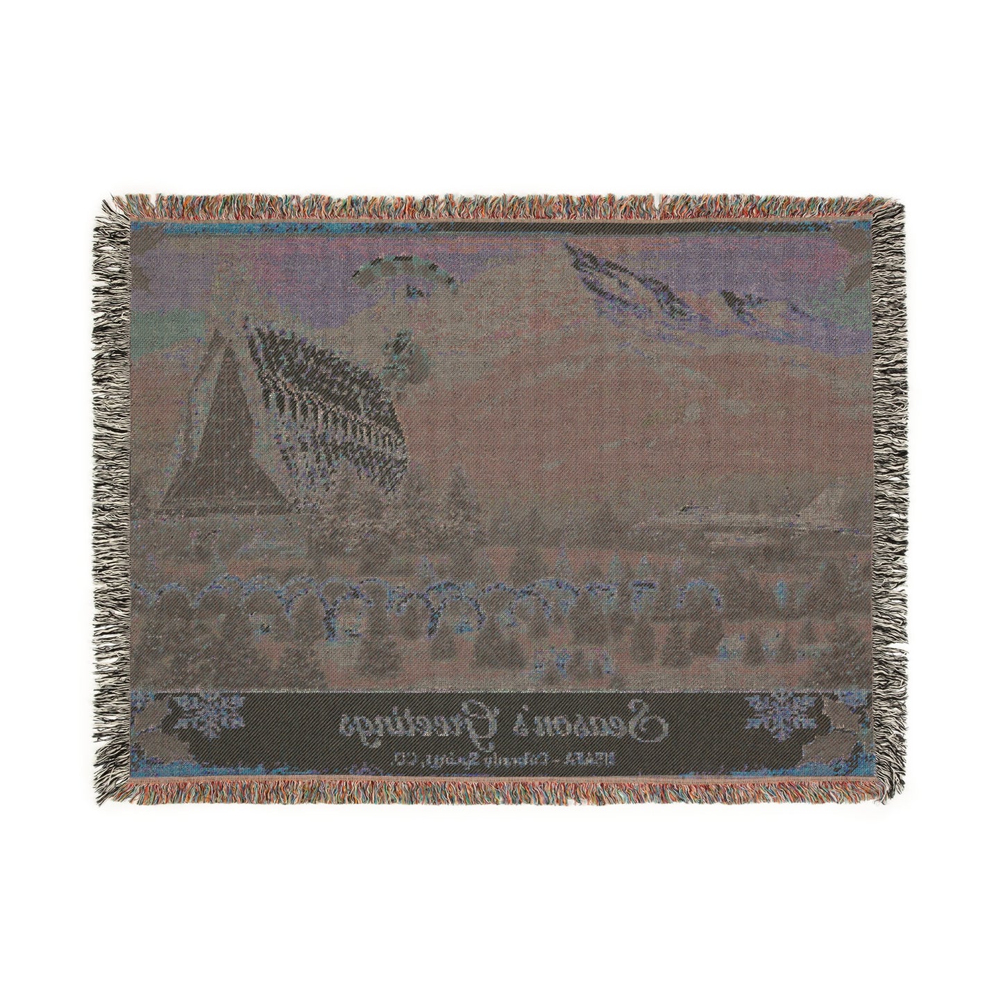 Woven Christmas Blanket