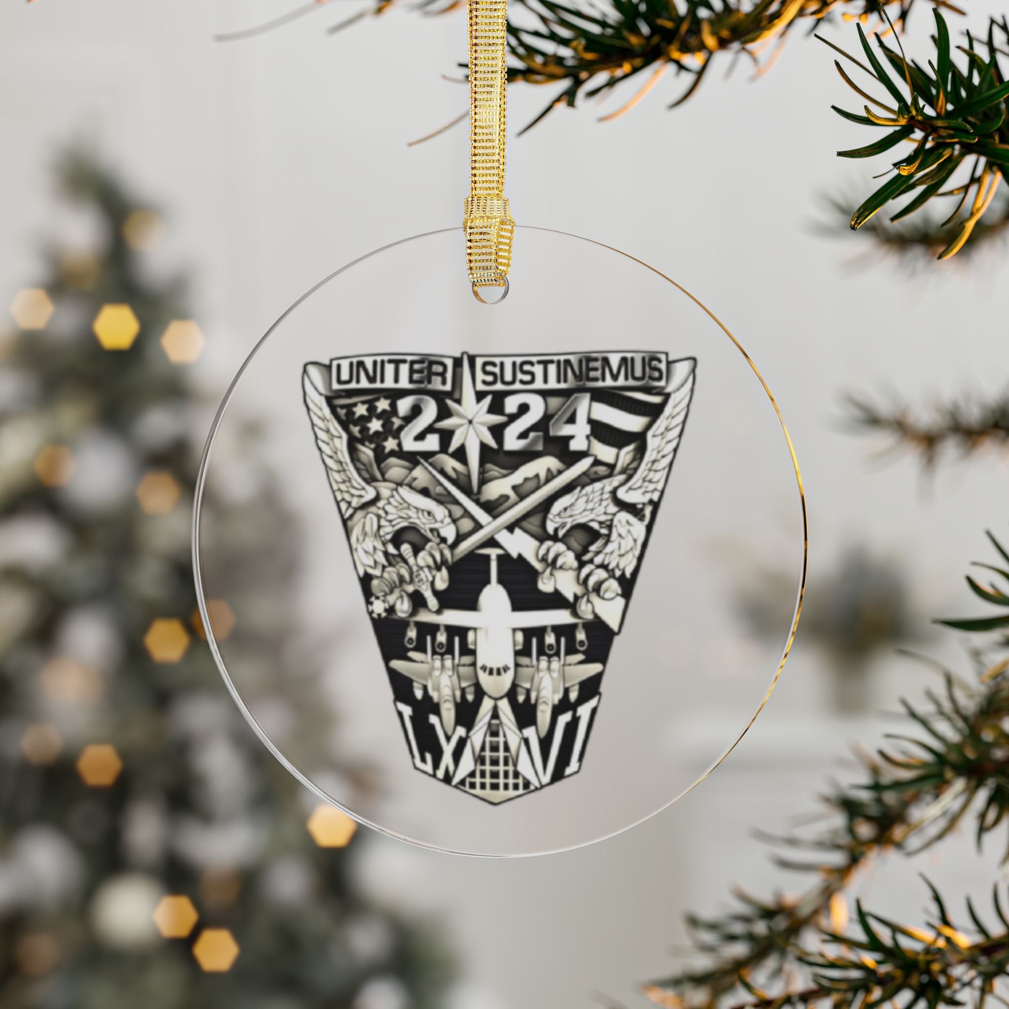 '24 Crest Acrylic Ornaments
