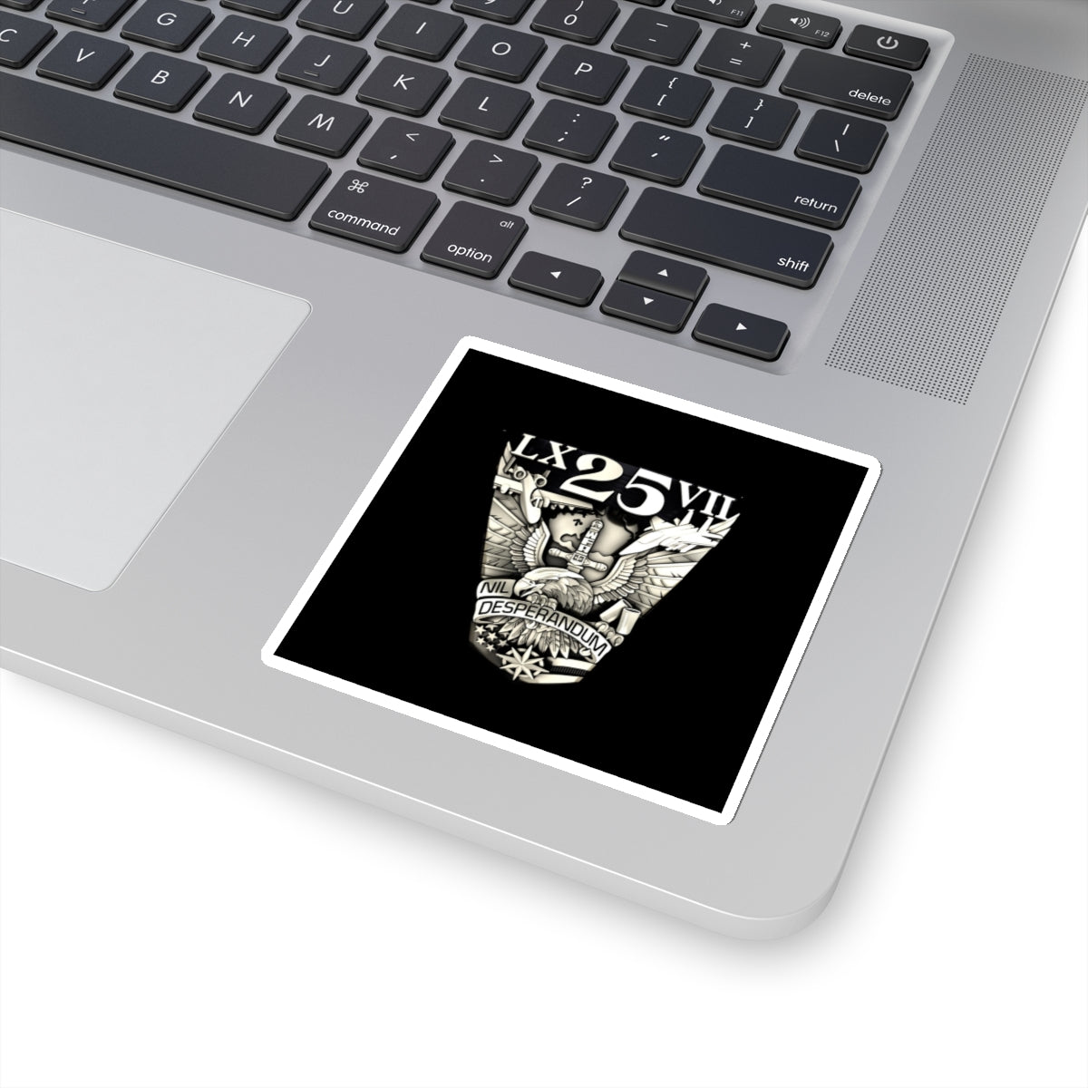 '25 Crest Square Sticker