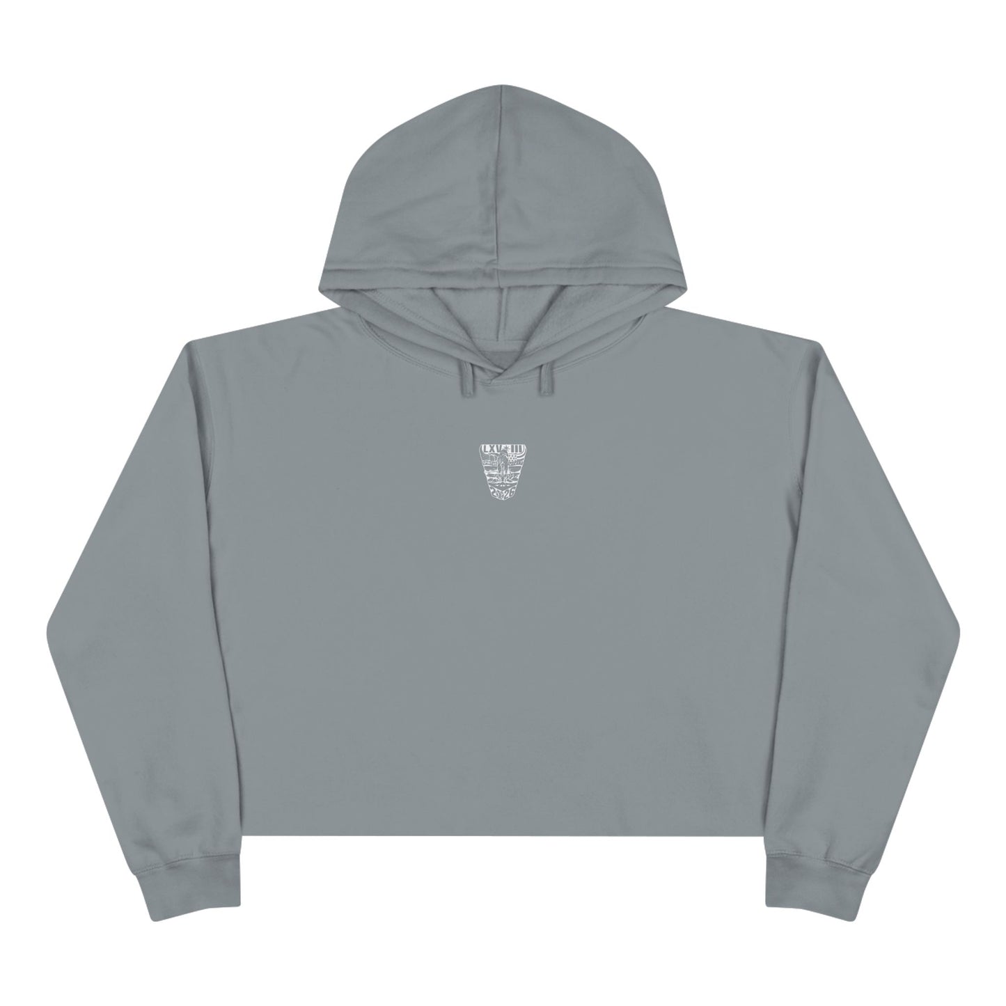 '26 Crest Cropped Hoodie