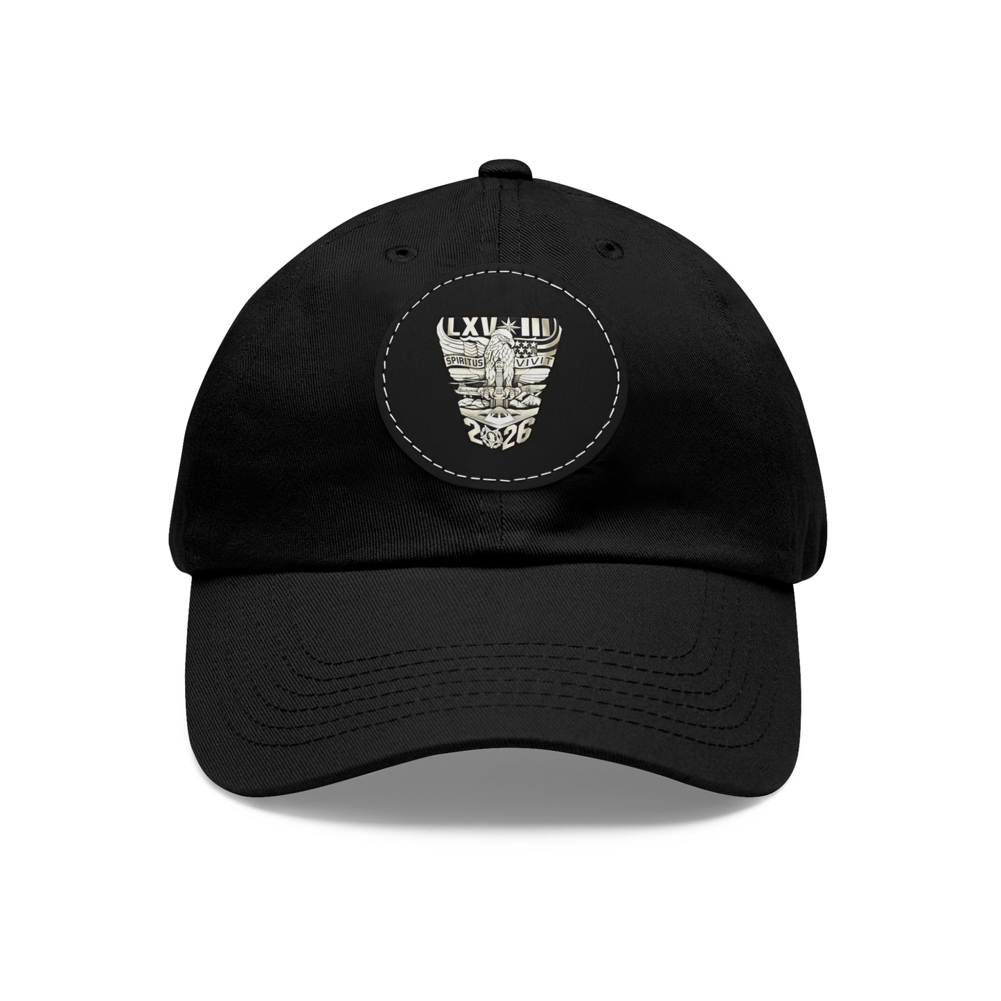 '26 Crest Leather Patch Hat