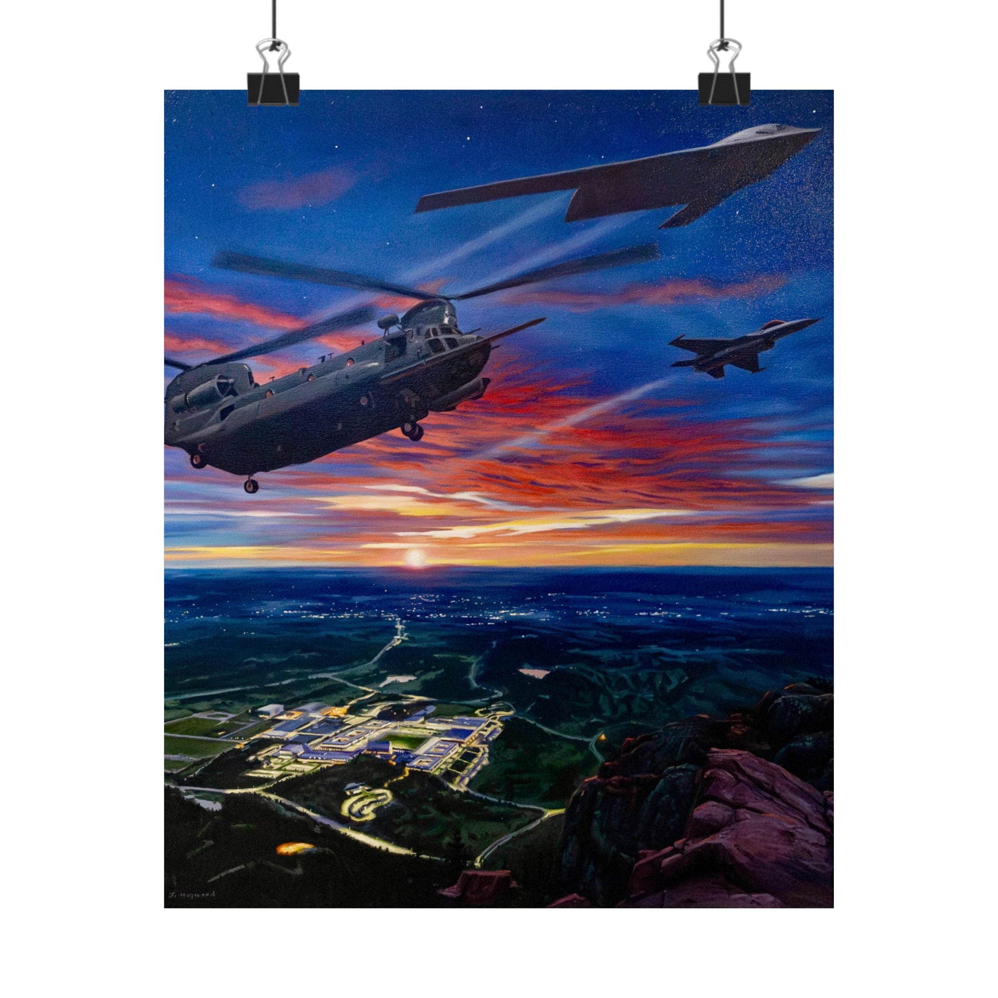 '26 Class Painting Poster