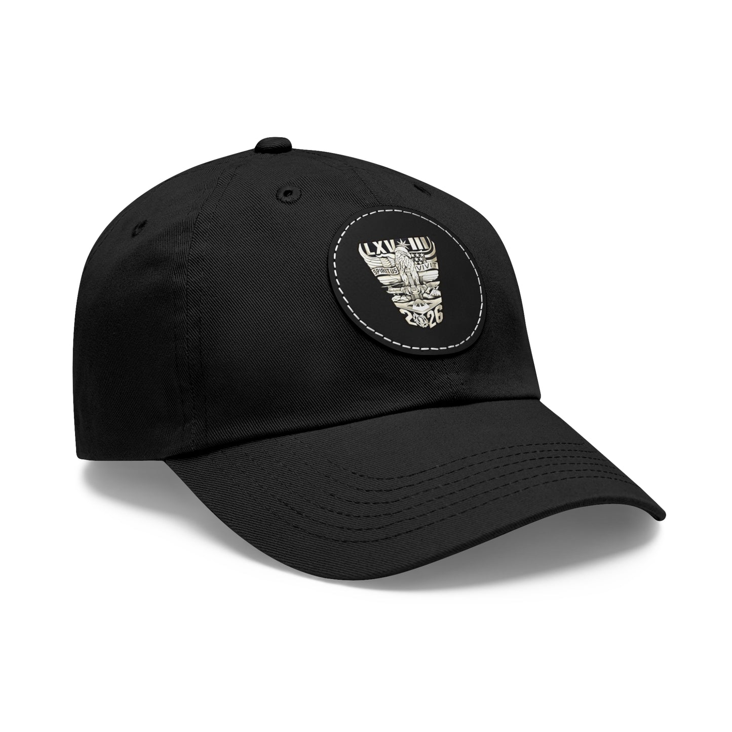 '26 Crest Leather Patch Hat