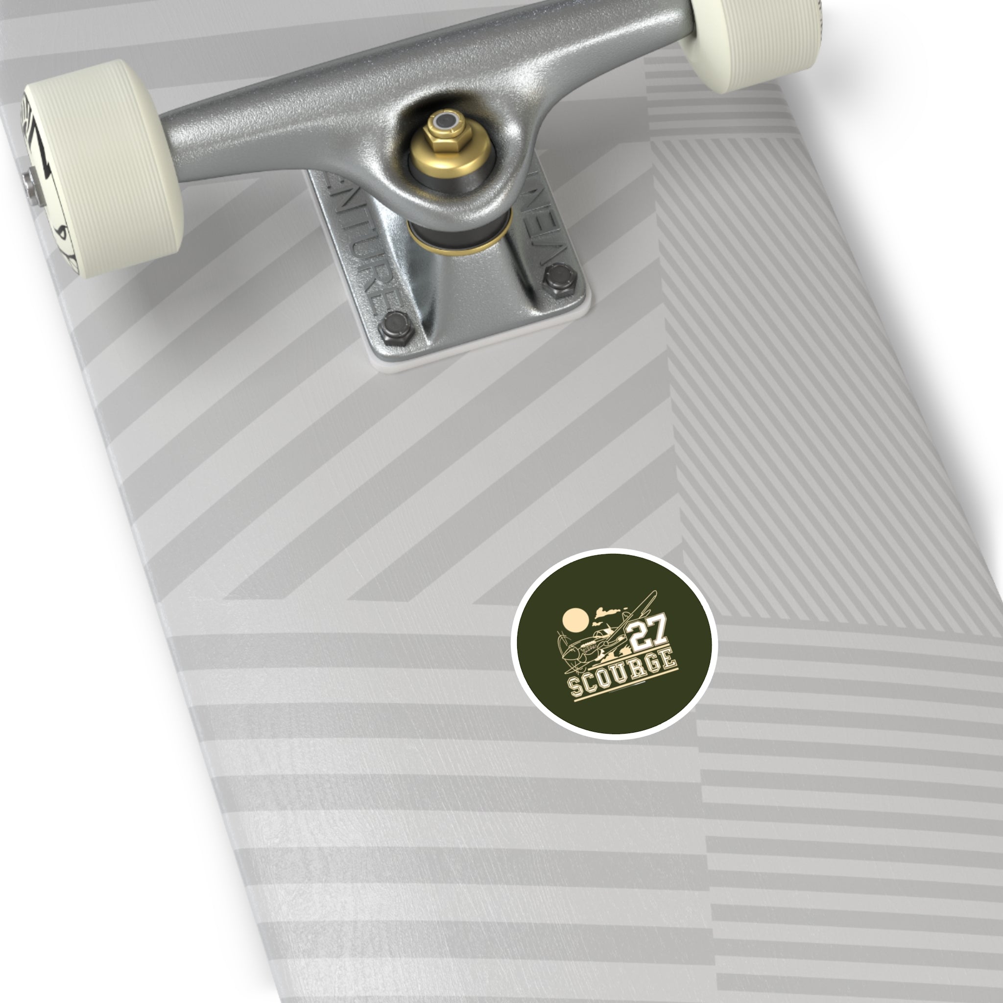 '27 SCOURGE Circular Sticker
