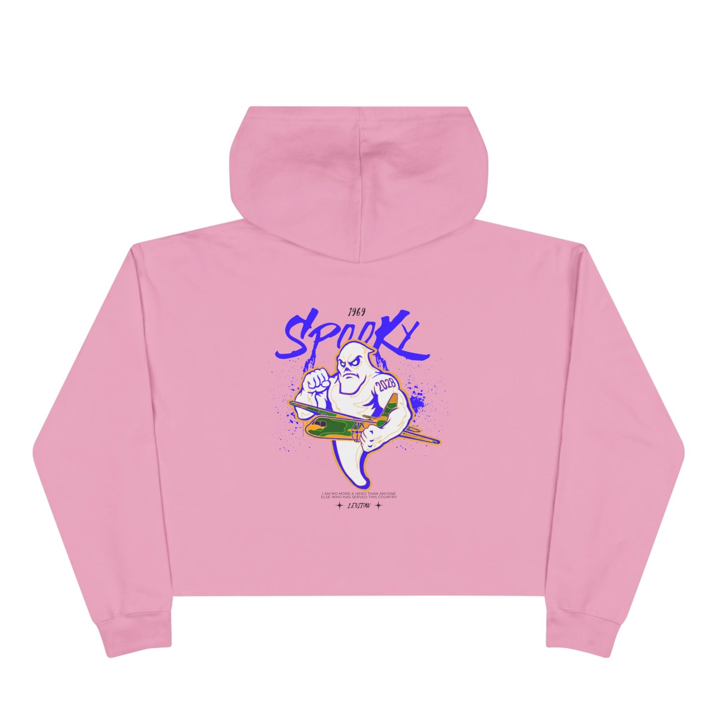 '28 SPOOKY Cropped Hoodie