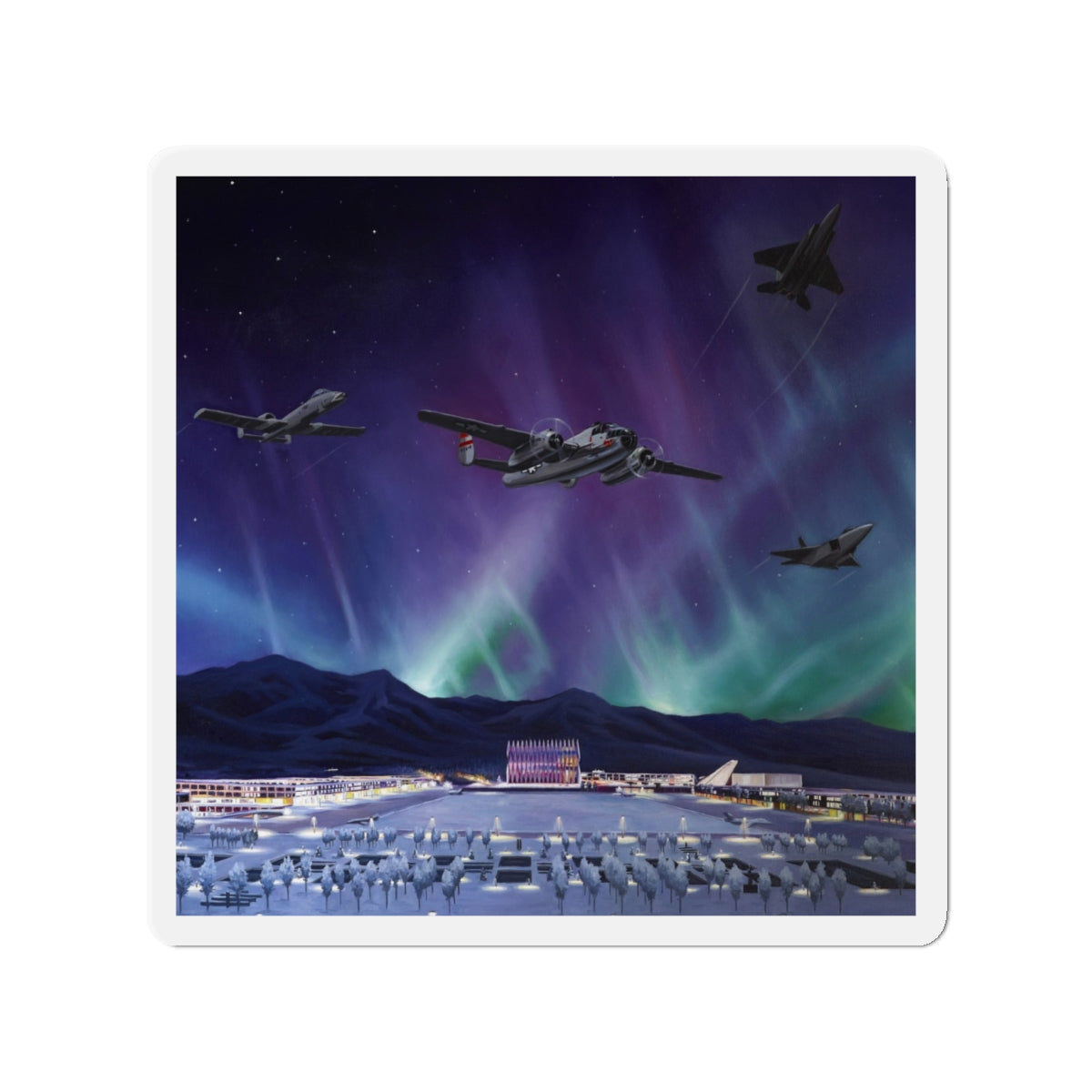 '25 Class Painting Magnet