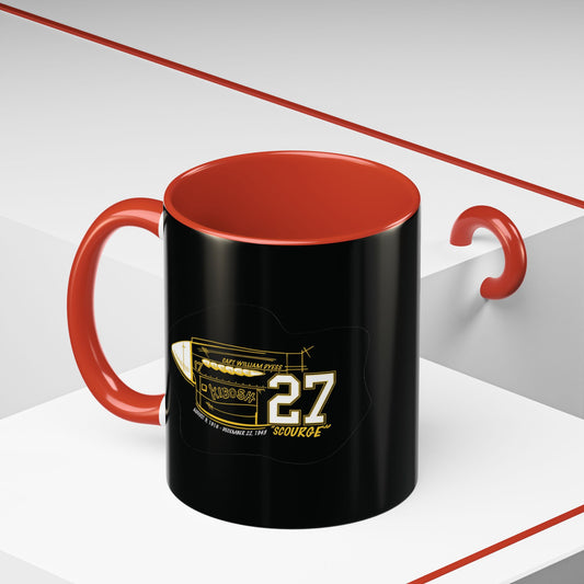 27'  BLACK Two-Tone Coffee Mug