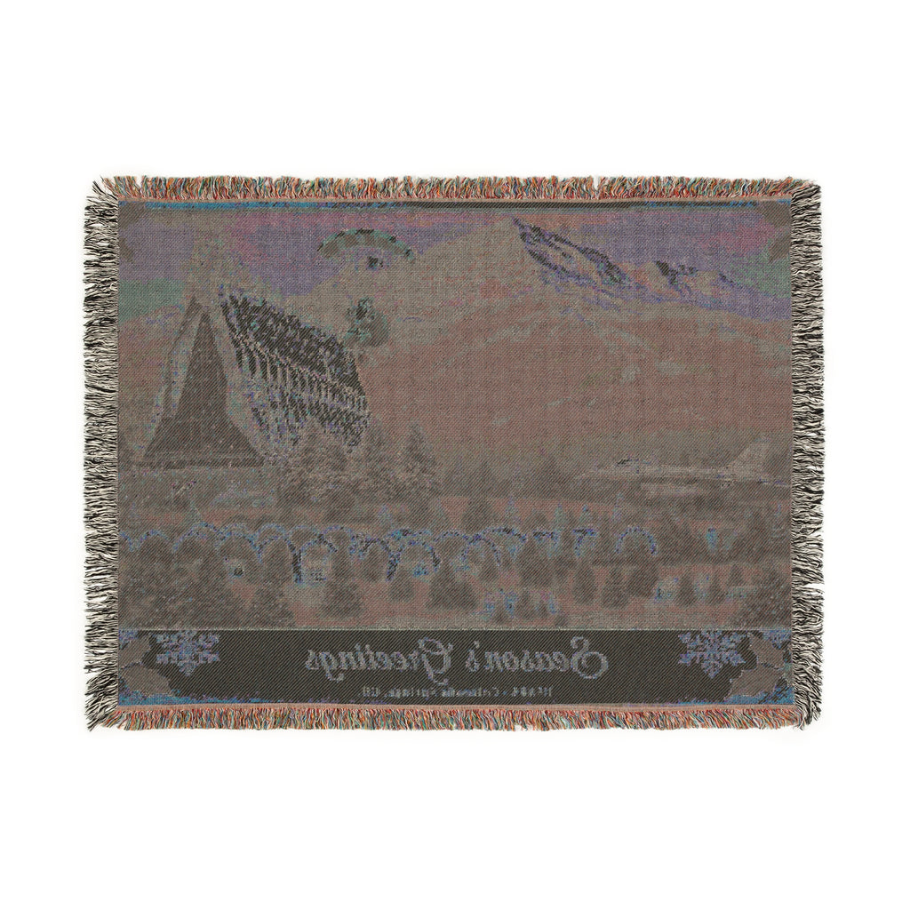 Woven Christmas Blanket