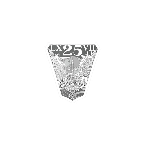 '25 Crest Sticker