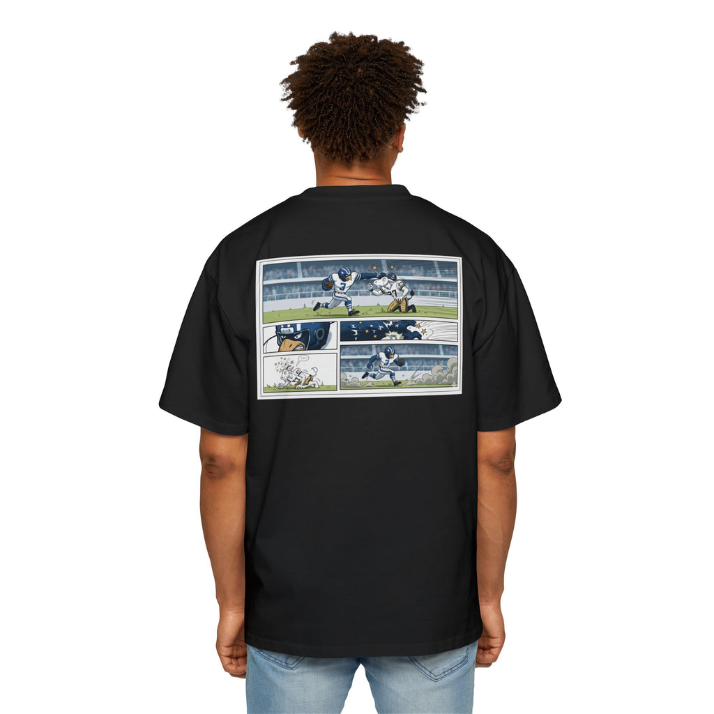 Sink Navy Oversized Tee - Comic Book Edition